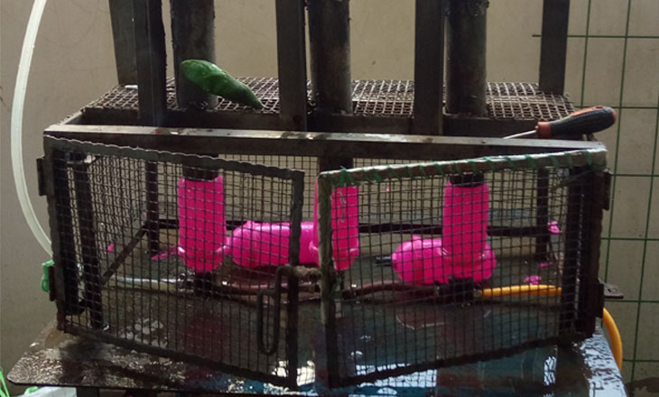 車(chē)間設(shè)備展示&mdash;&mdash;氣室試水測(cè)試機(jī)器